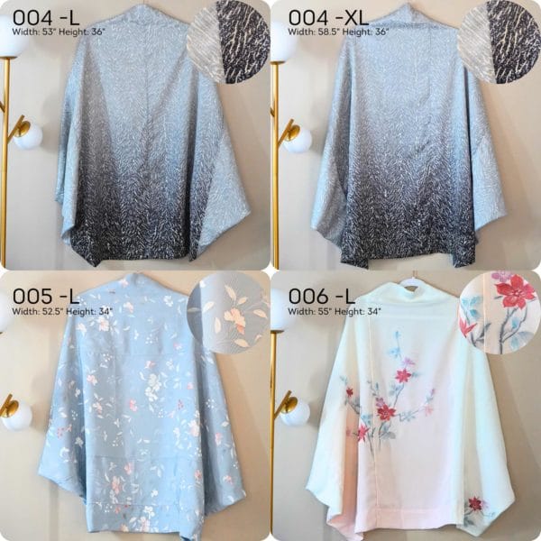 Kimono Shrug, Bolero, Cardigan, Shawl