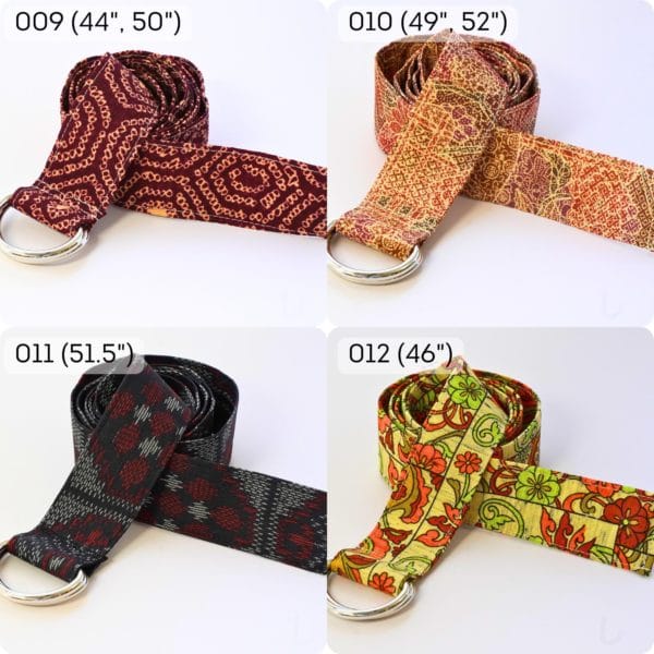 Unisex D Ring Belt: Adjustable, Long Style